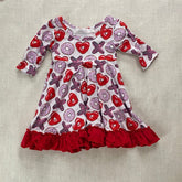X's & O's Valentine's Dress